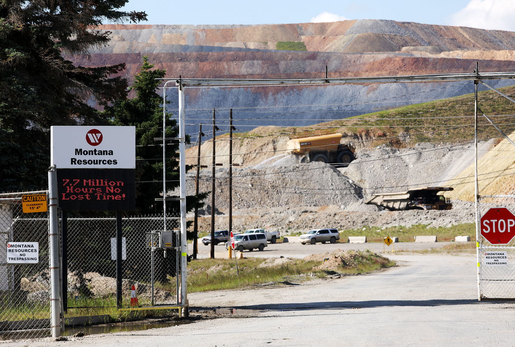 7.7 million hours without lost time at Montana Resources